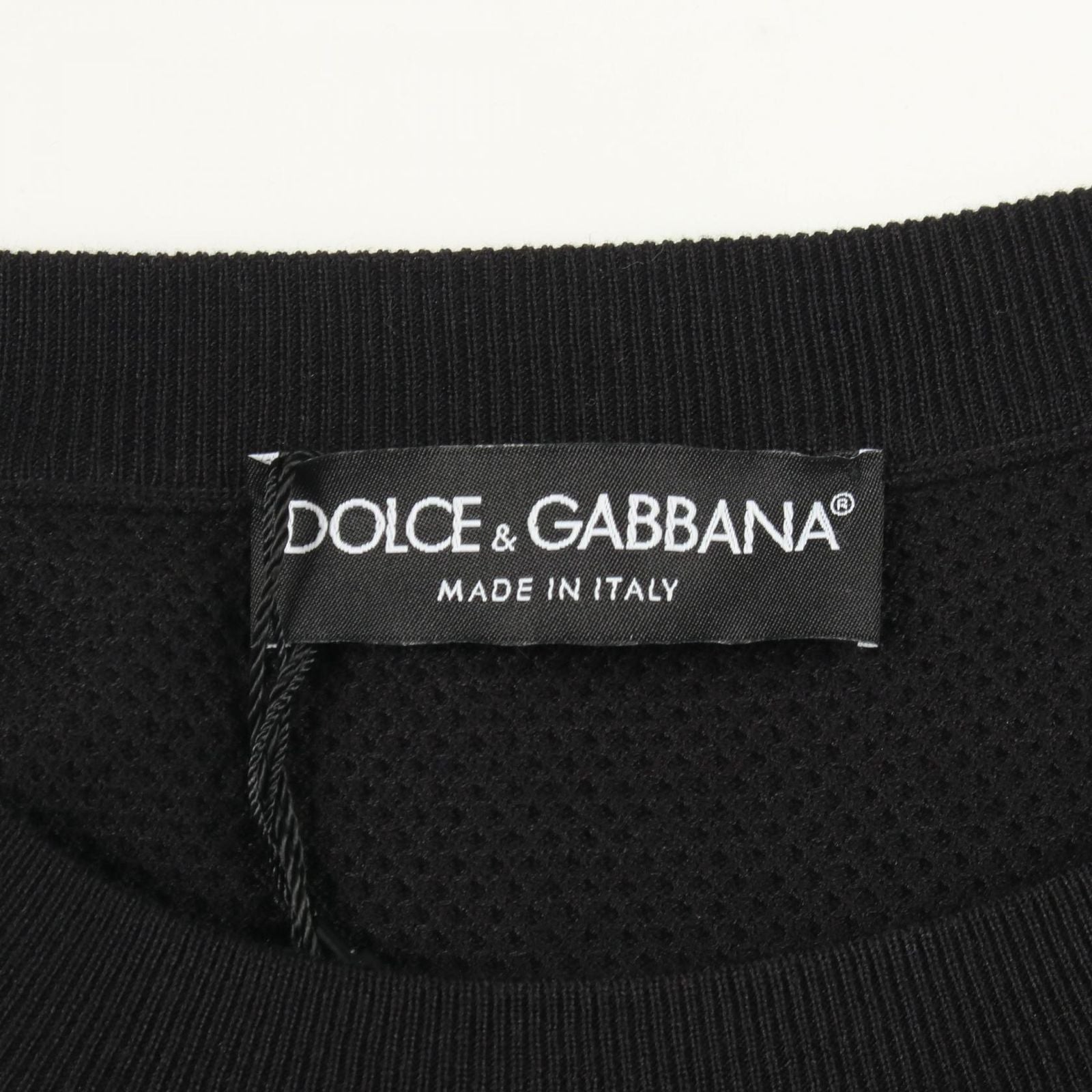 Dolce & Gabbana Knit Shoulder Button Silk Cotton Sweater — view 3
