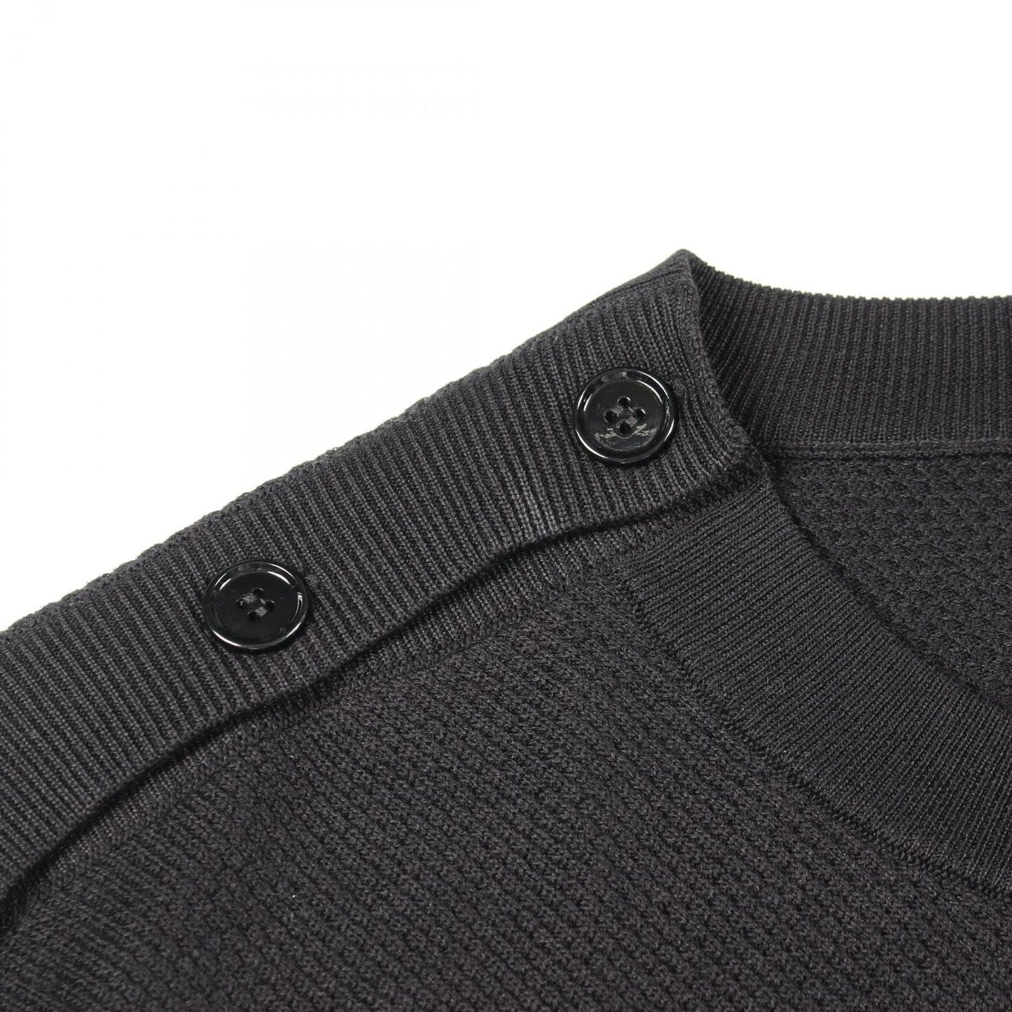 Dolce & Gabbana Knit Shoulder Button Silk Cotton Sweater — view 6
