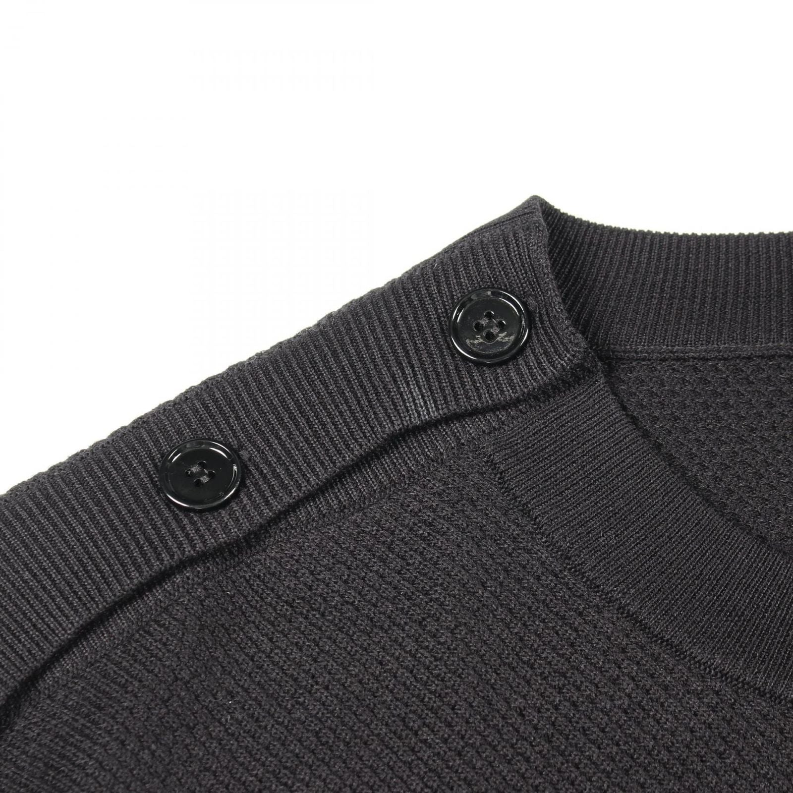 Dolce & Gabbana Knit Shoulder Button Silk Cotton Sweater — view 6