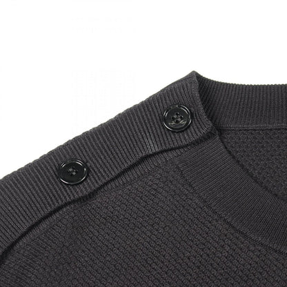Dolce & Gabbana Knit Shoulder Button Silk Cotton Sweater — view 6
