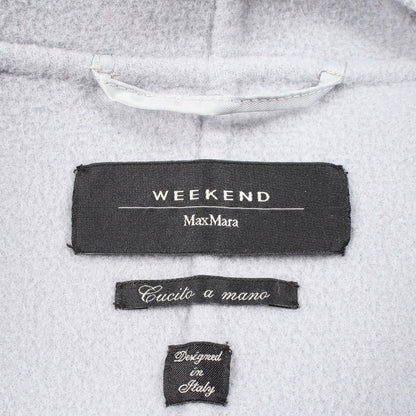 Max Mara Week End Cucito a Mano Hooded Wool Coat — view 3
