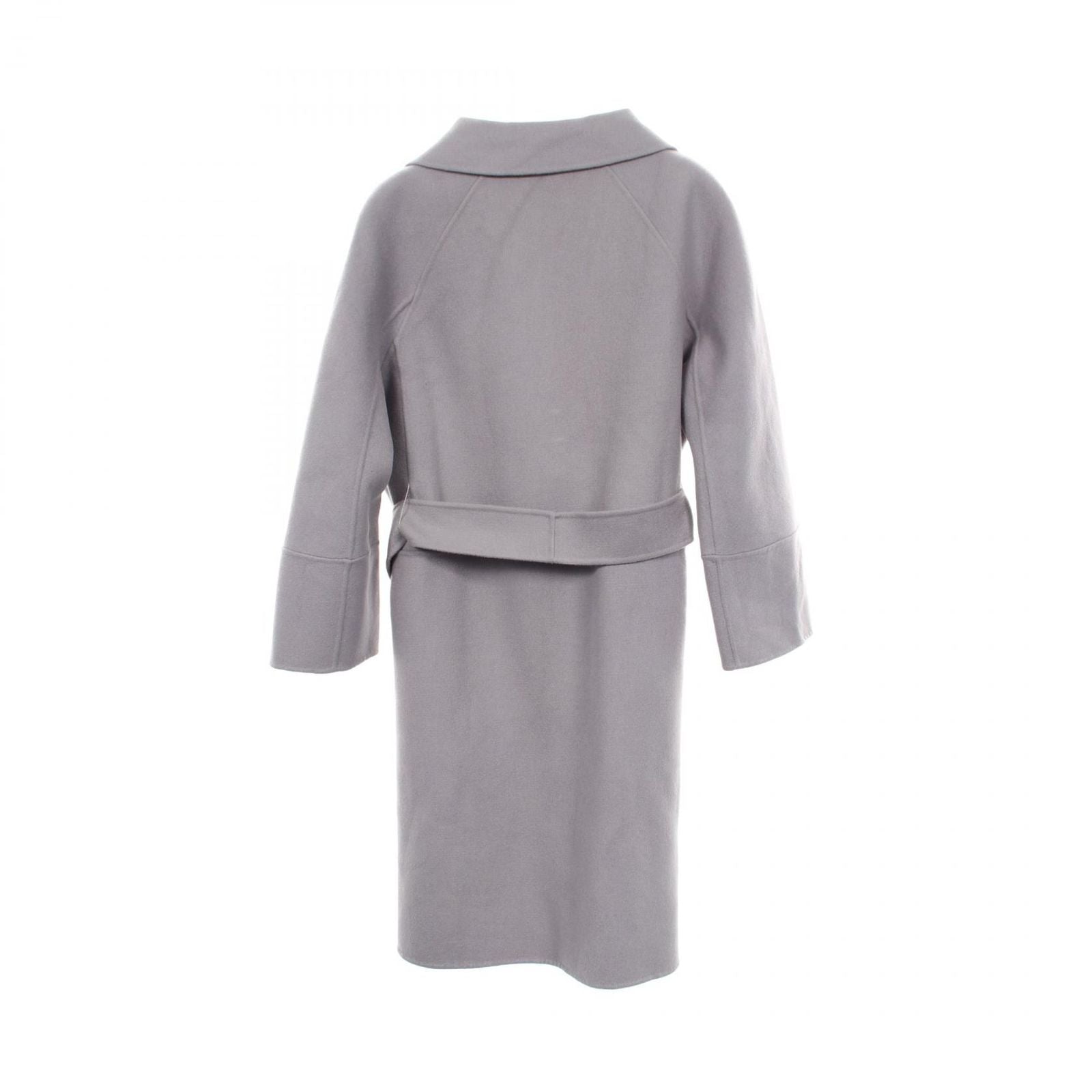 Max Mara S 'S Gray Wool Coat — view 2