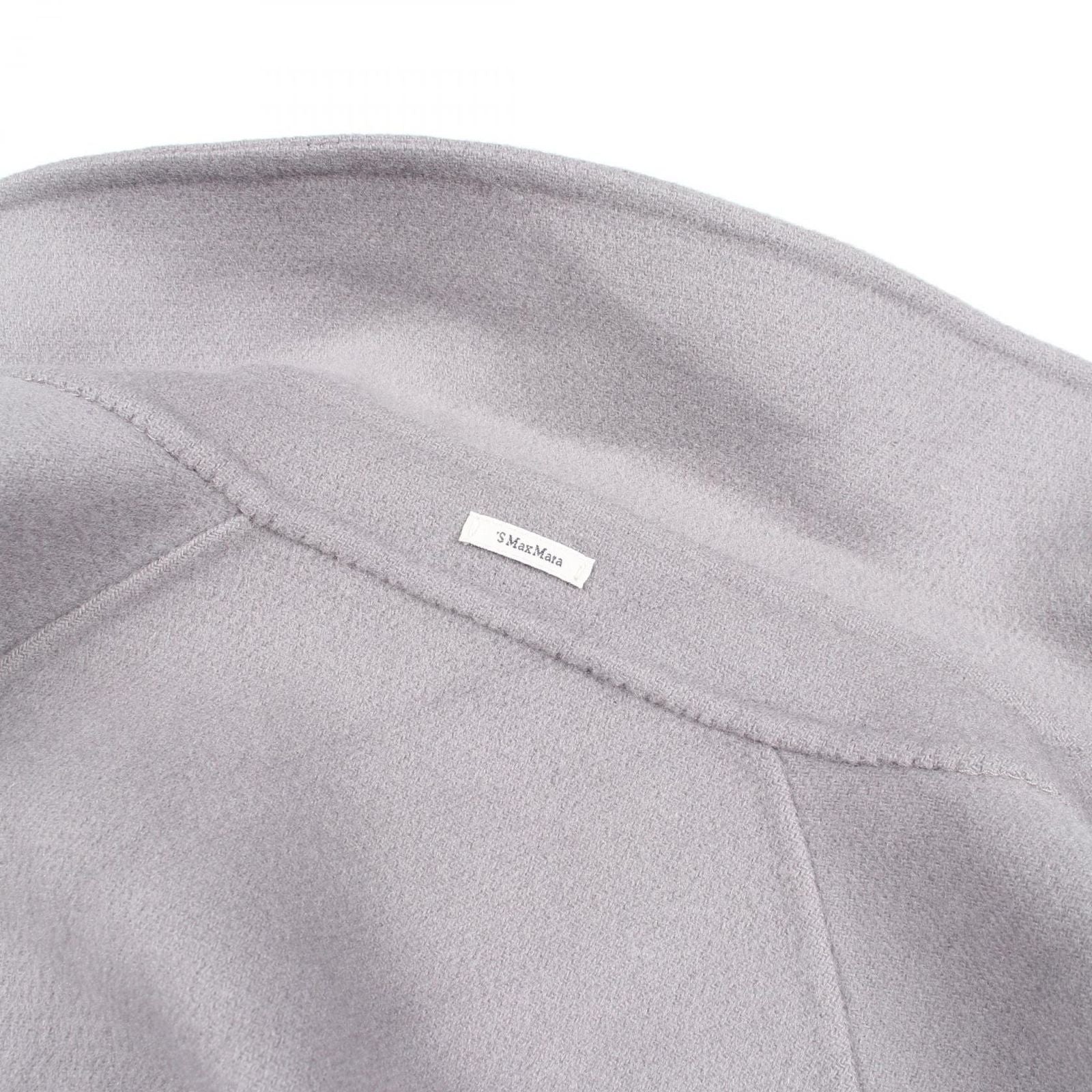 Max Mara S 'S Gray Wool Coat — view 6