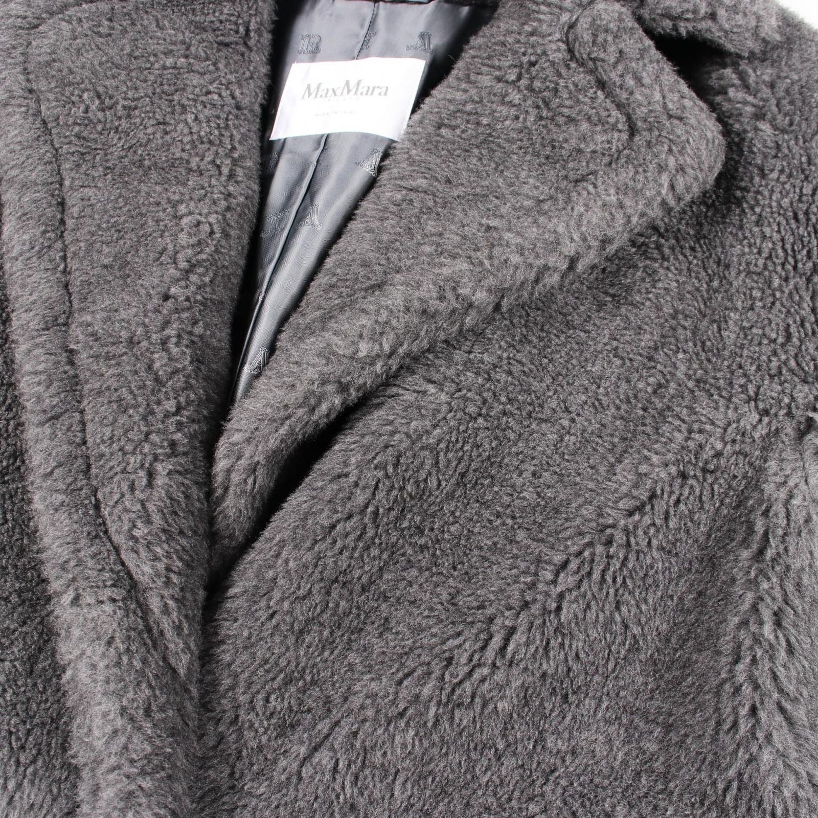 Max Mara Kadiak Teddy Bear Wool Coat — view 6