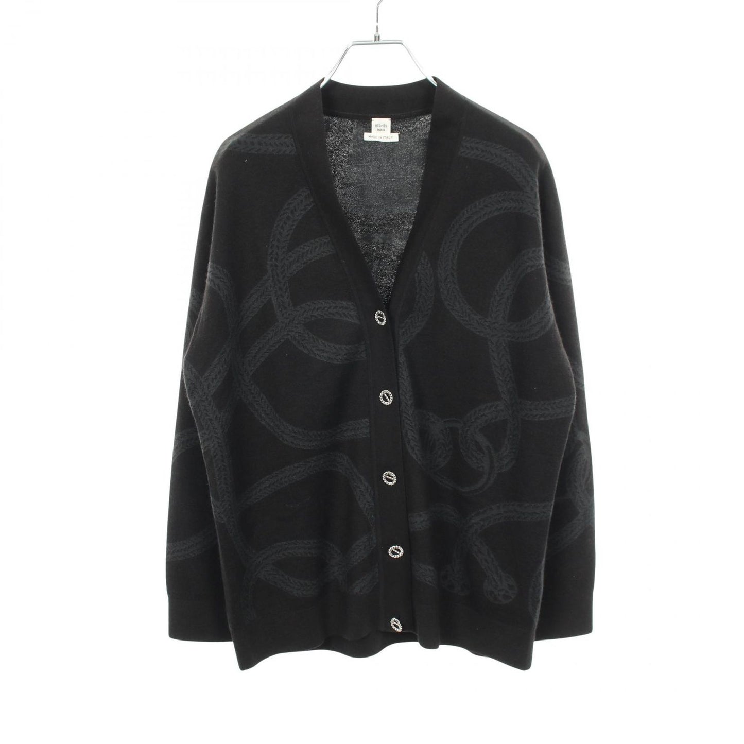 Hermes Cardigan Palefroi Remix Cashmere Silk Palefroy