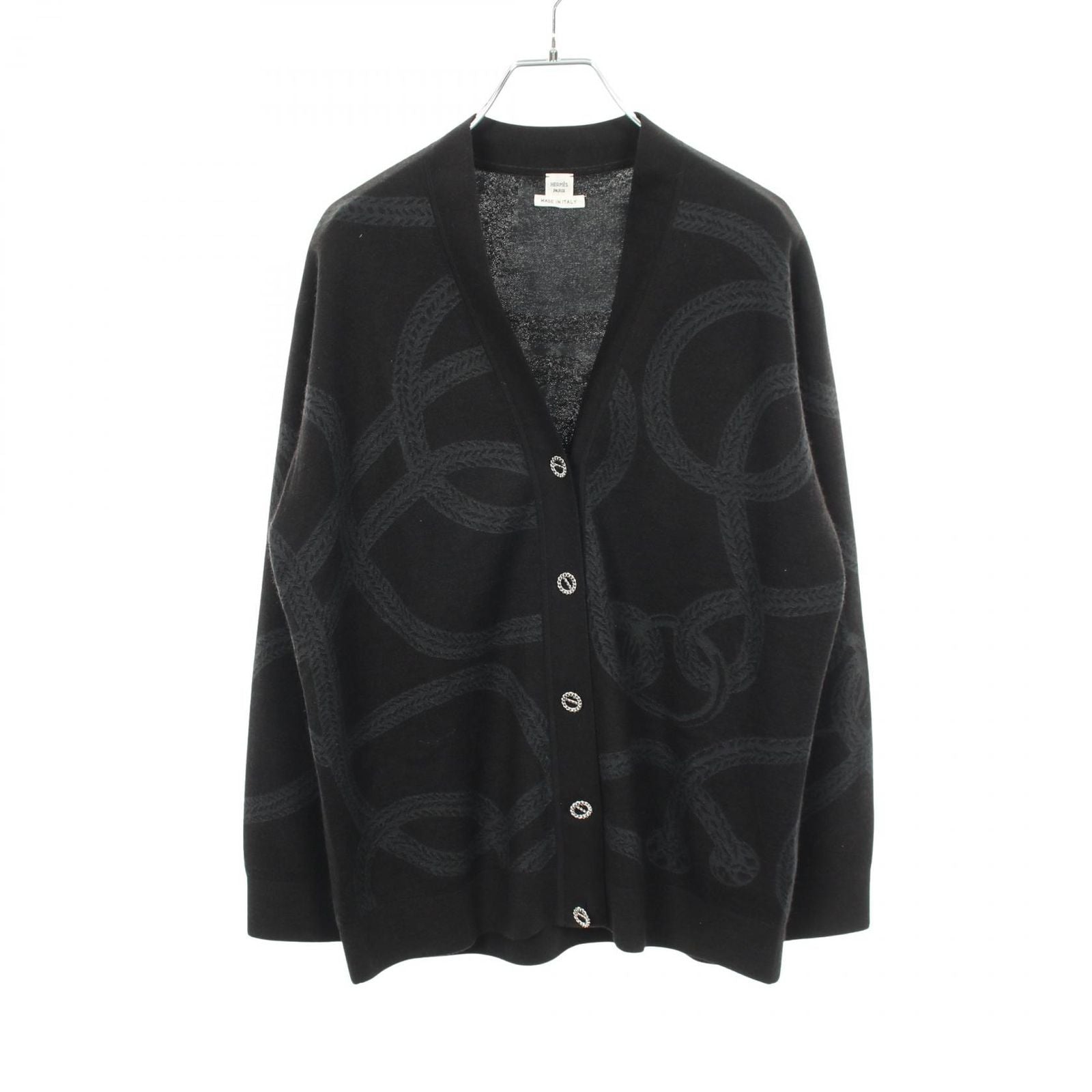 Hermes Cardigan Palefroi Remix Cashmere Silk Palefroy
