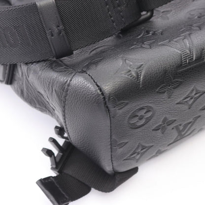 Louis Vuitton Shoulder Bag Messenger Voyage PM Monogram Shadow Noir Leather — view 6