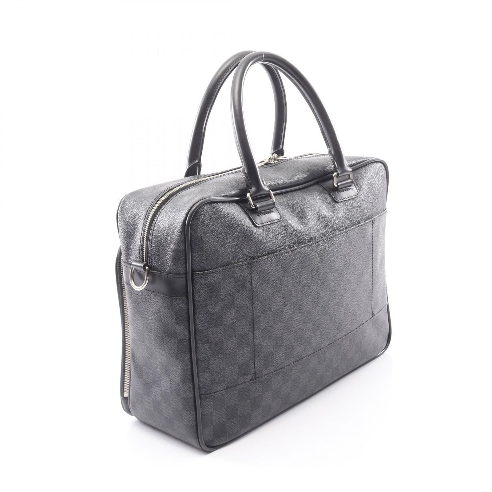 Louis Vuitton Business Briefcase Damier Graphite 2-Way Canvas Leather — view 2