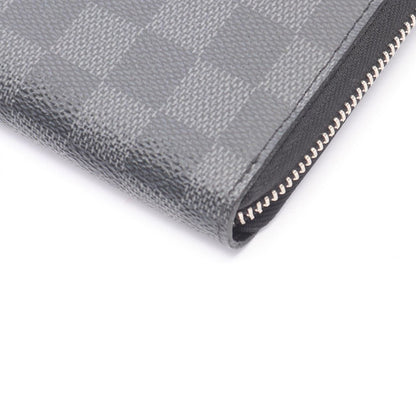 Louis Vuitton Round Wallet Zippy Organizer Damier Graphite Canvas — view 8