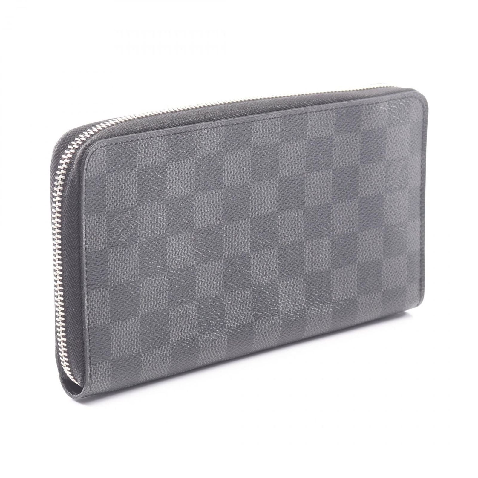 Louis Vuitton Round Wallet Zippy Organizer Damier Graphite Canvas — view 2