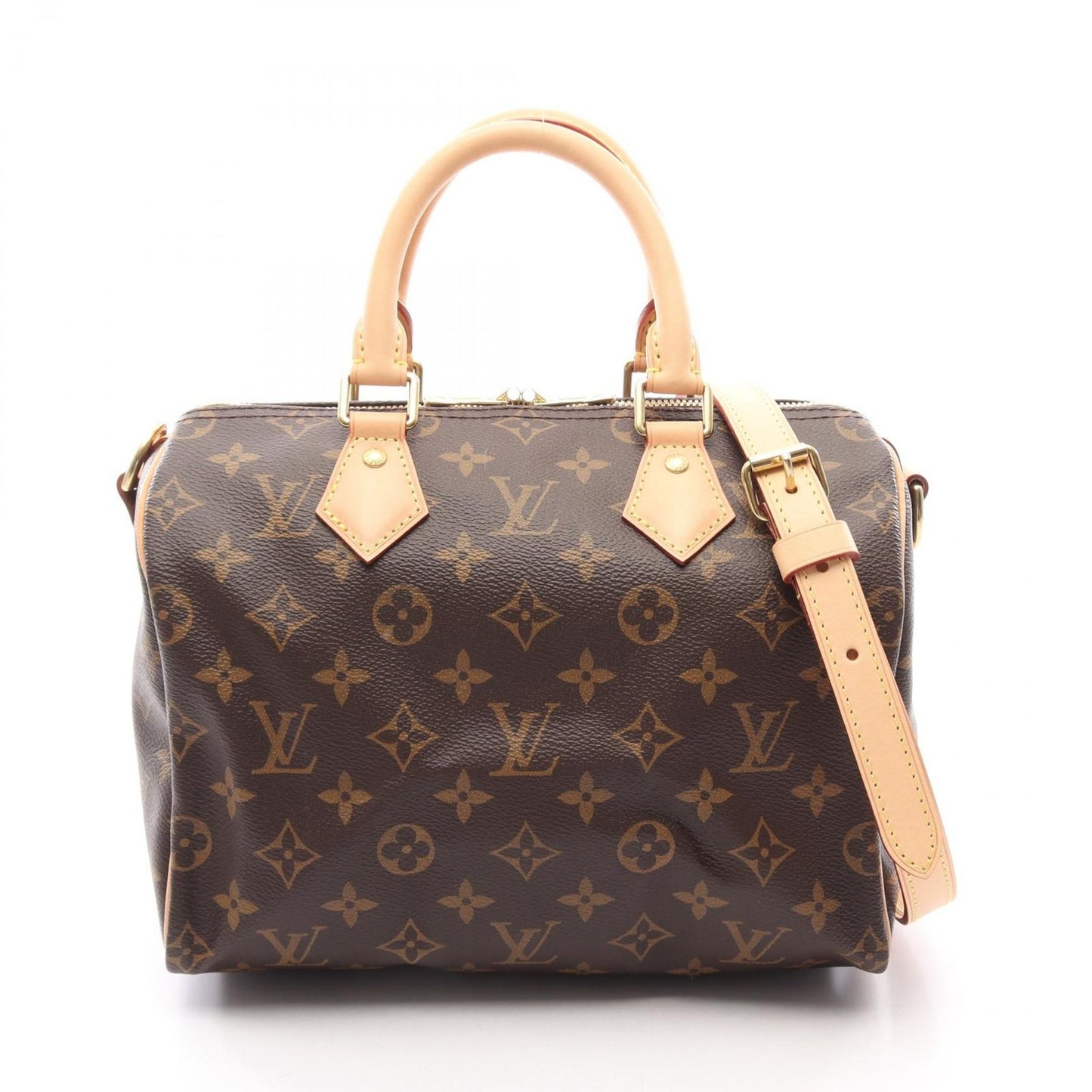 Louis Vuitton Handbag Speedy Bandouliere 25 Monogram 2-Way Canvas Leather