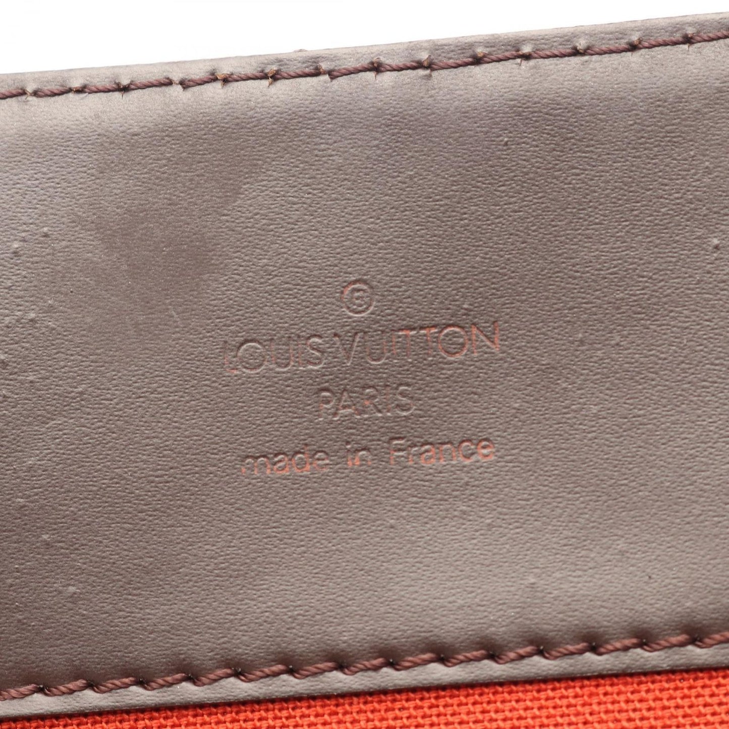 Louis Vuitton Shoulder Bag Broadway Damier Ebene Canvas Leather — view 4