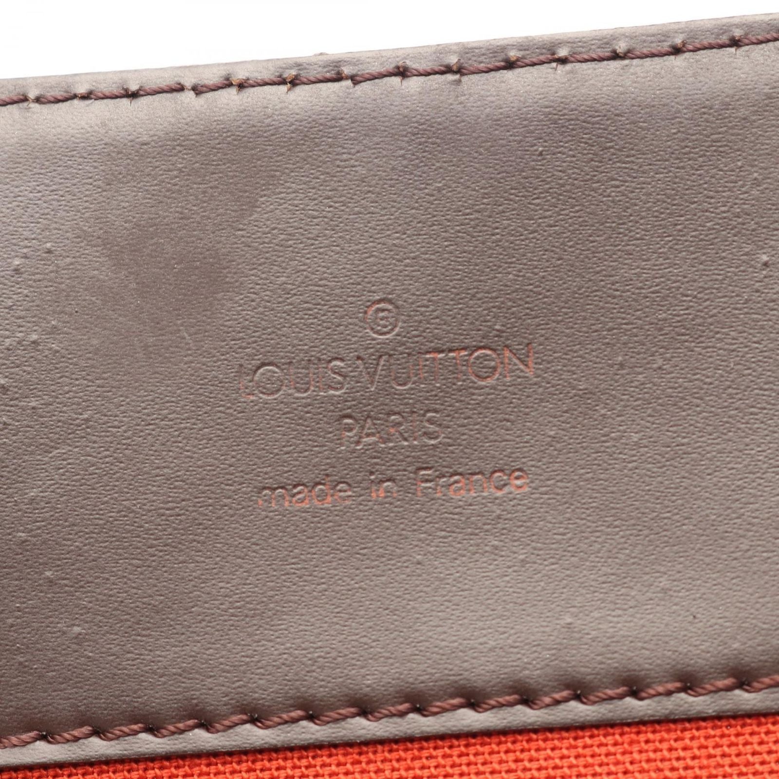 Louis Vuitton Shoulder Bag Broadway Damier Ebene Canvas Leather — view 4