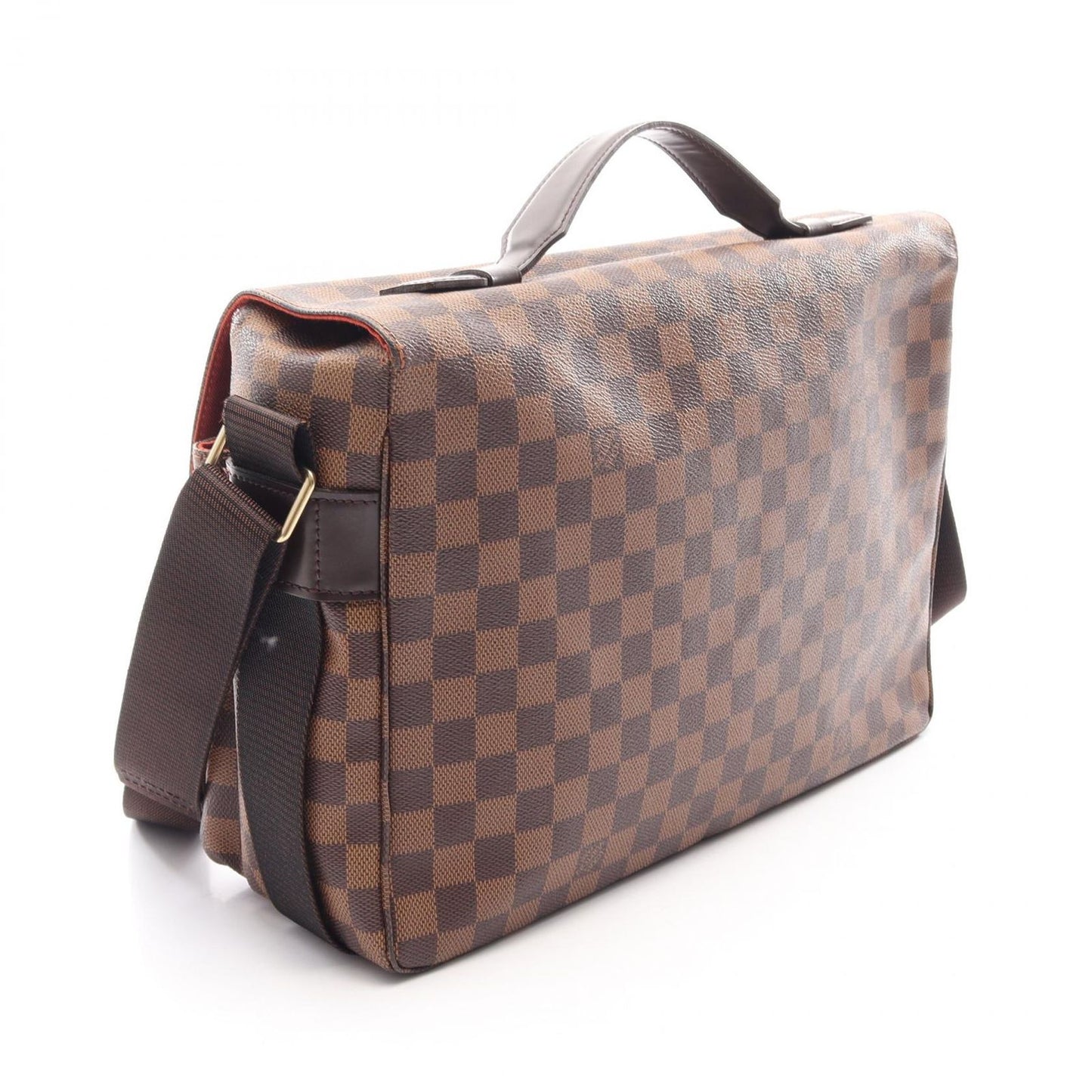 Louis Vuitton Shoulder Bag Broadway Damier Ebene Canvas Leather — view 2
