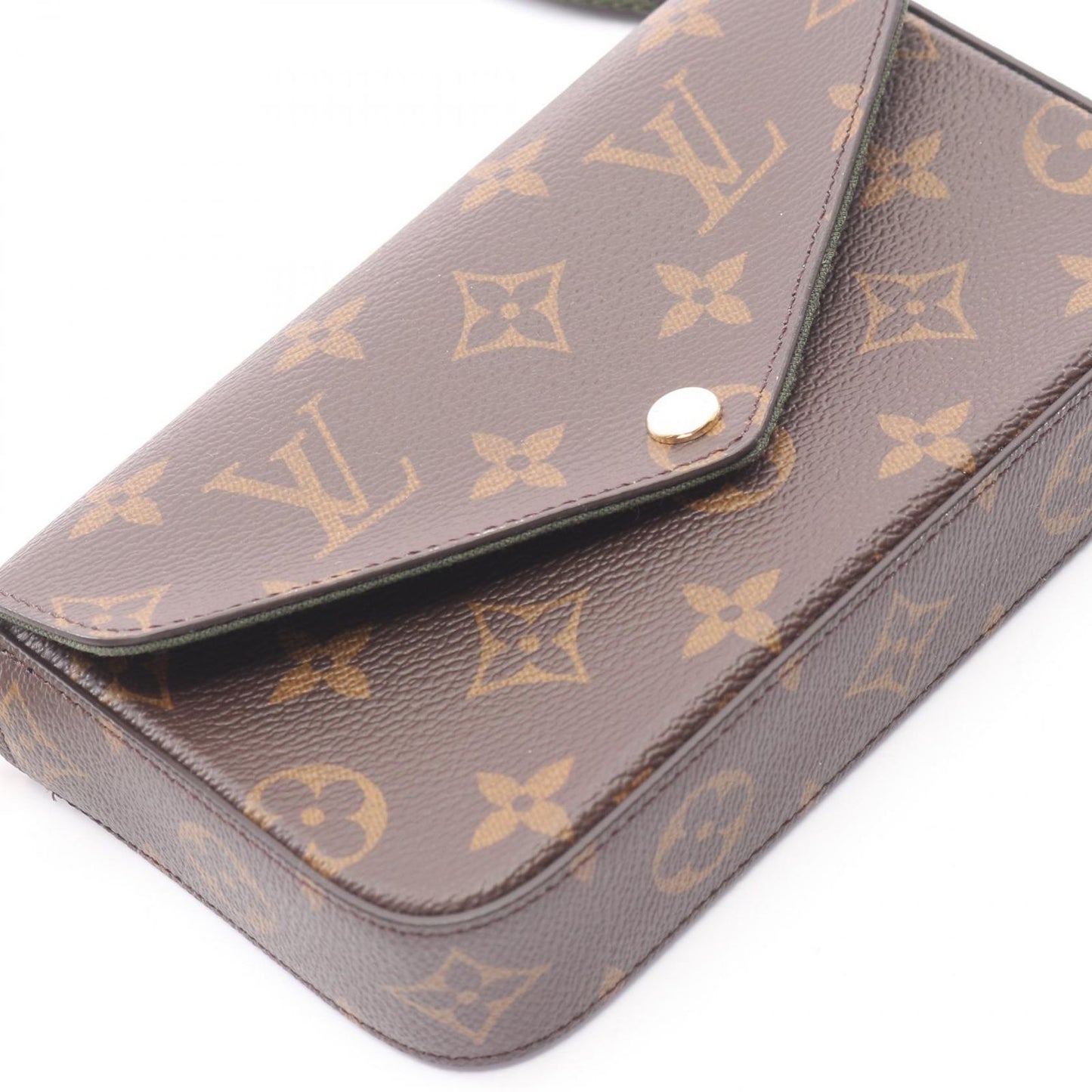 Louis Vuitton Shoulder Bag Multy Pochette Felicity Khaki Canvas — view 5