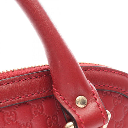 Gucci Handbag Micro Guccissima 2-Way Red Leather — view 9