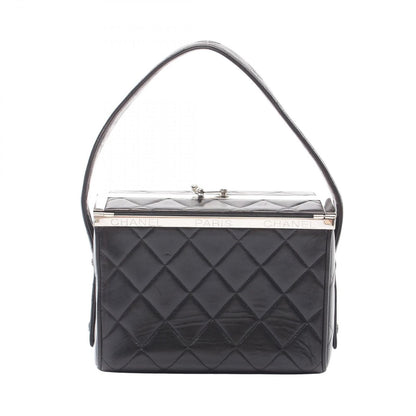 Chanel Handbag Quilted Black Lambskin
