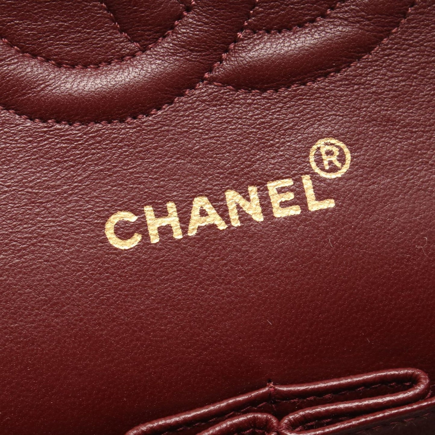 Chanel Shoulder Bag Quilted Double Flap Black Lambskin Chain — view 4