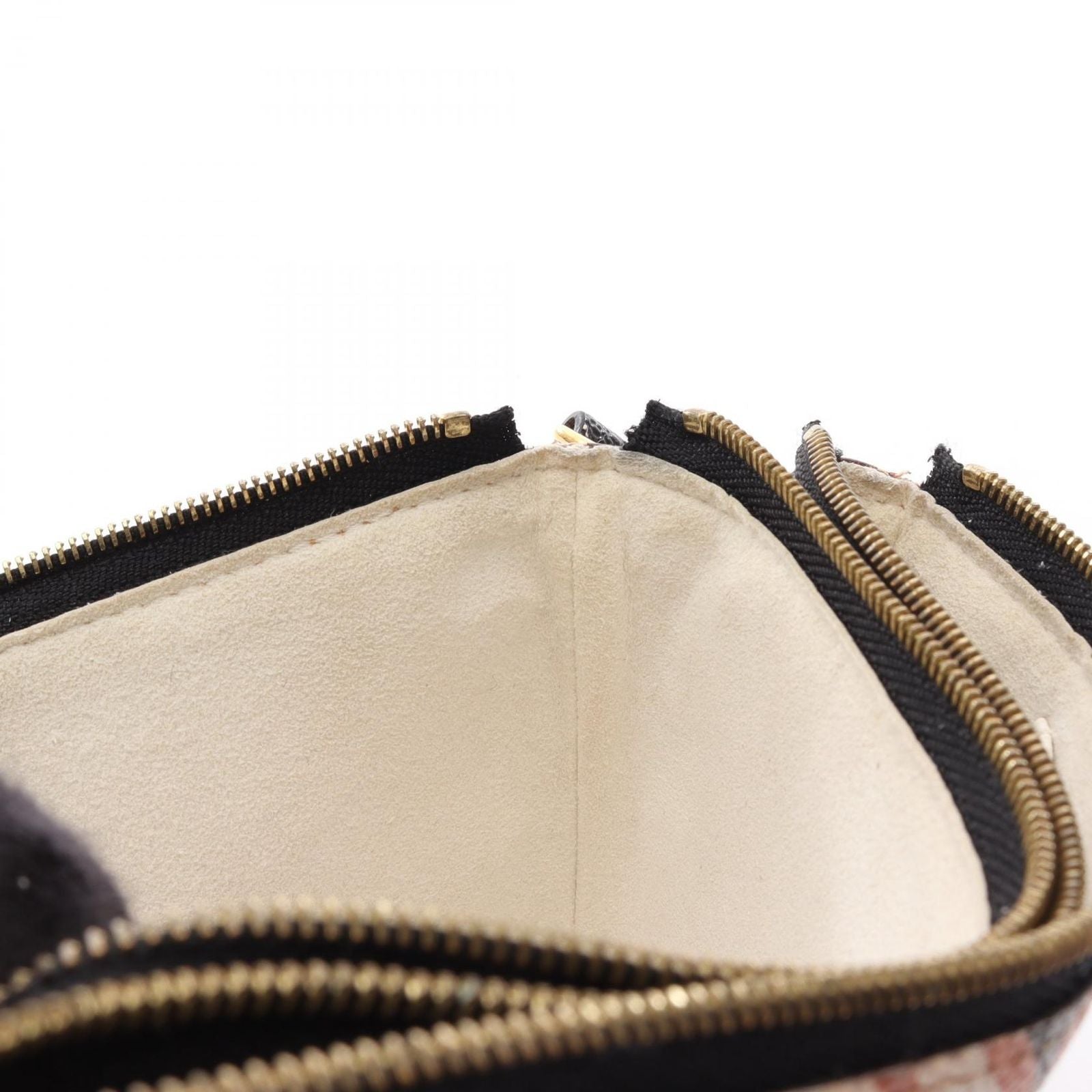 Louis Vuitton Shoulder Bag Pochette Double Zip LV Crafty Canvas — view 8