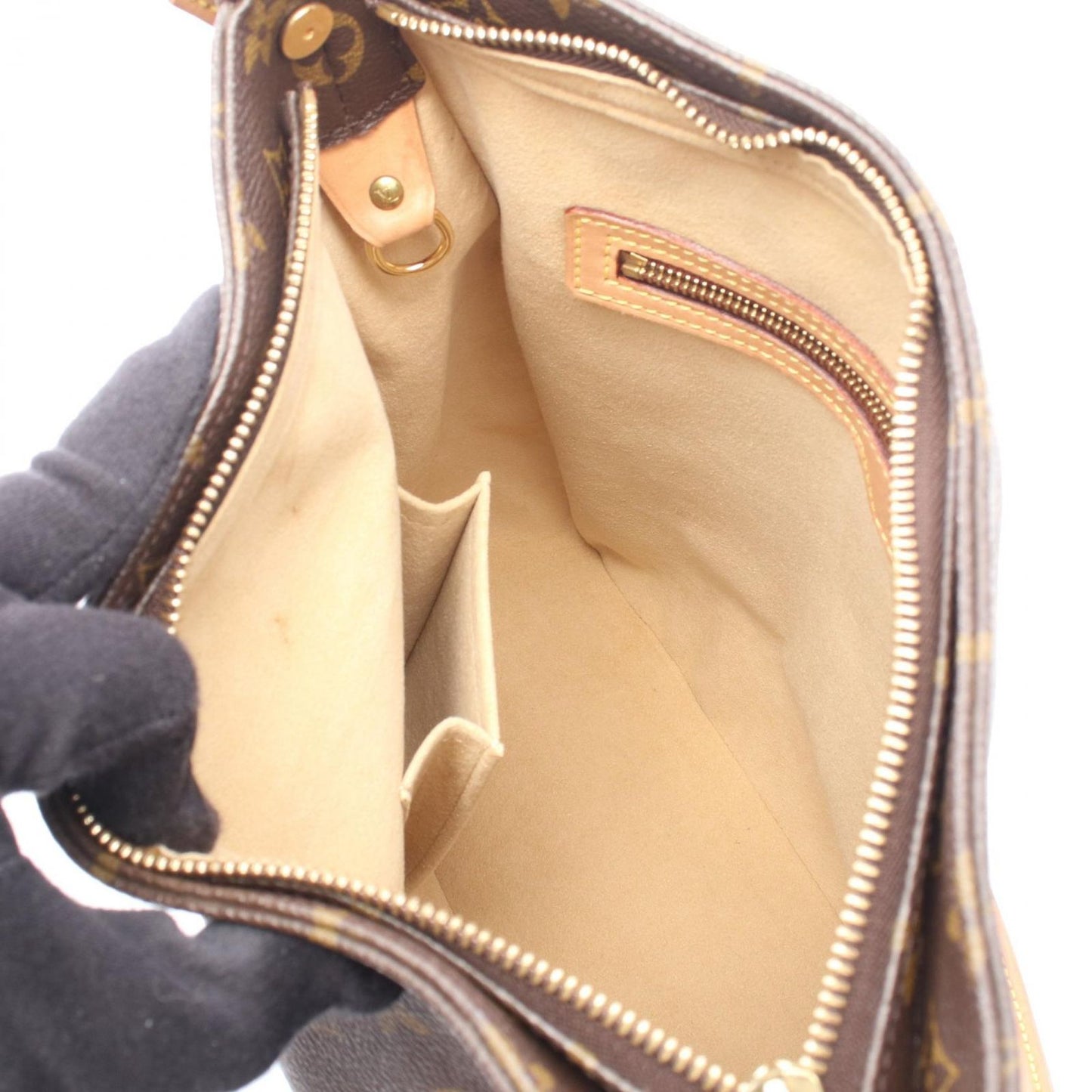 Louis Vuitton Shoulder Bag Looping GM Canvas Leather — view 3