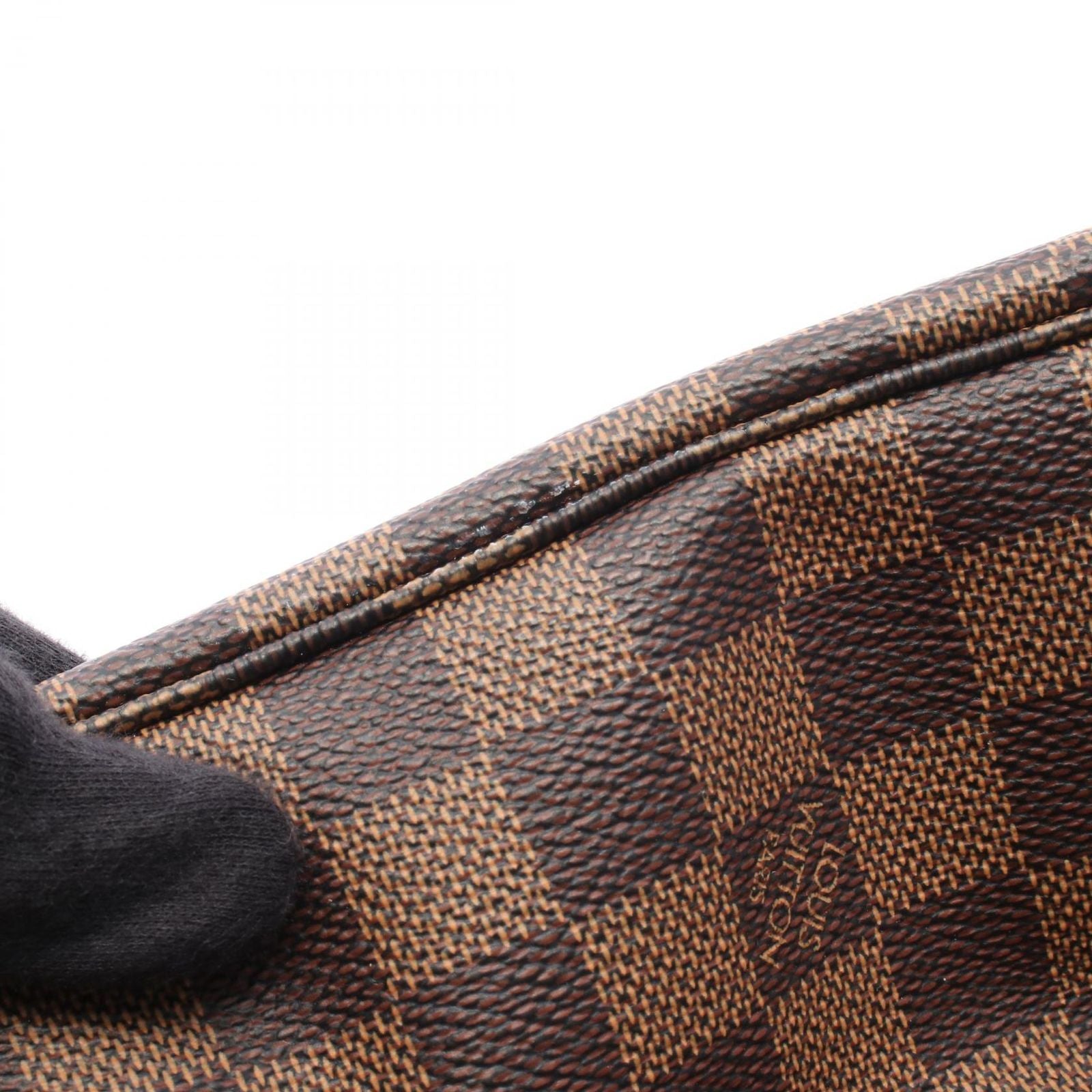 Louis Vuitton Tote Neverfull MM Canvas Leather — view 9