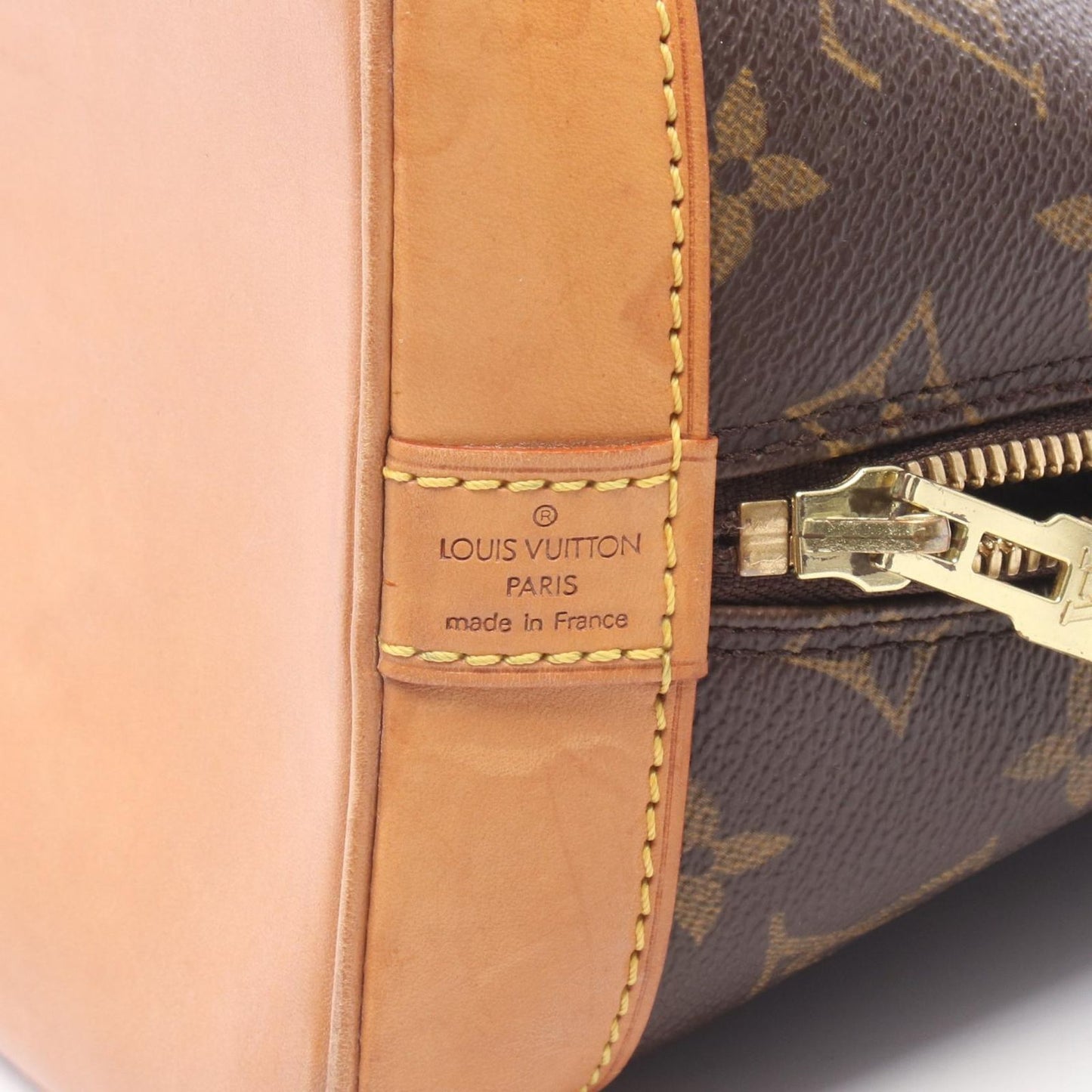Louis Vuitton Handbag Alma PM Canvas Leather — view 4