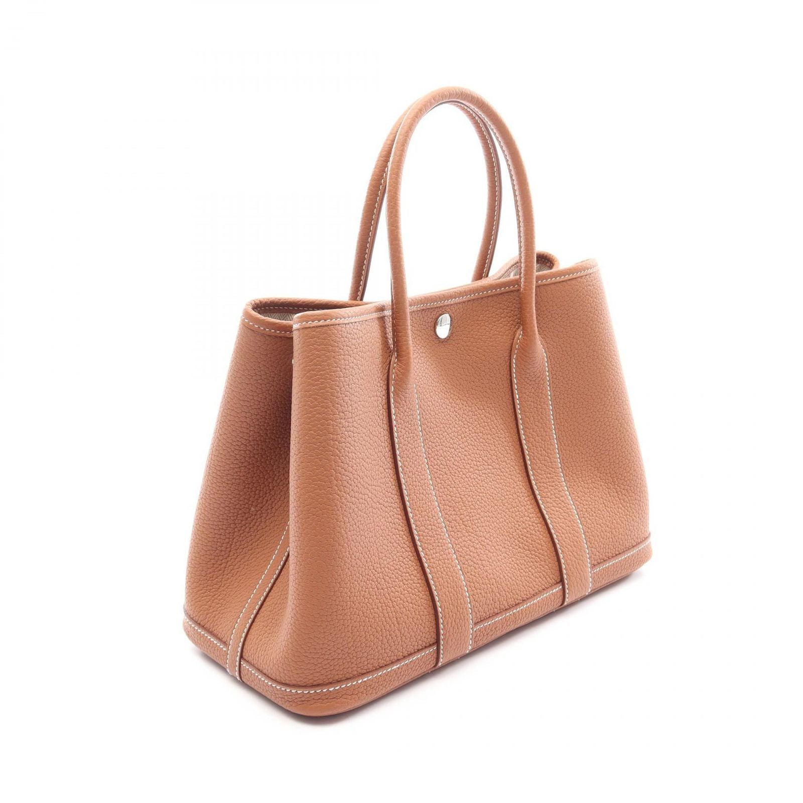 Hermes Tote Garden Party TPM Gold Leather — view 2