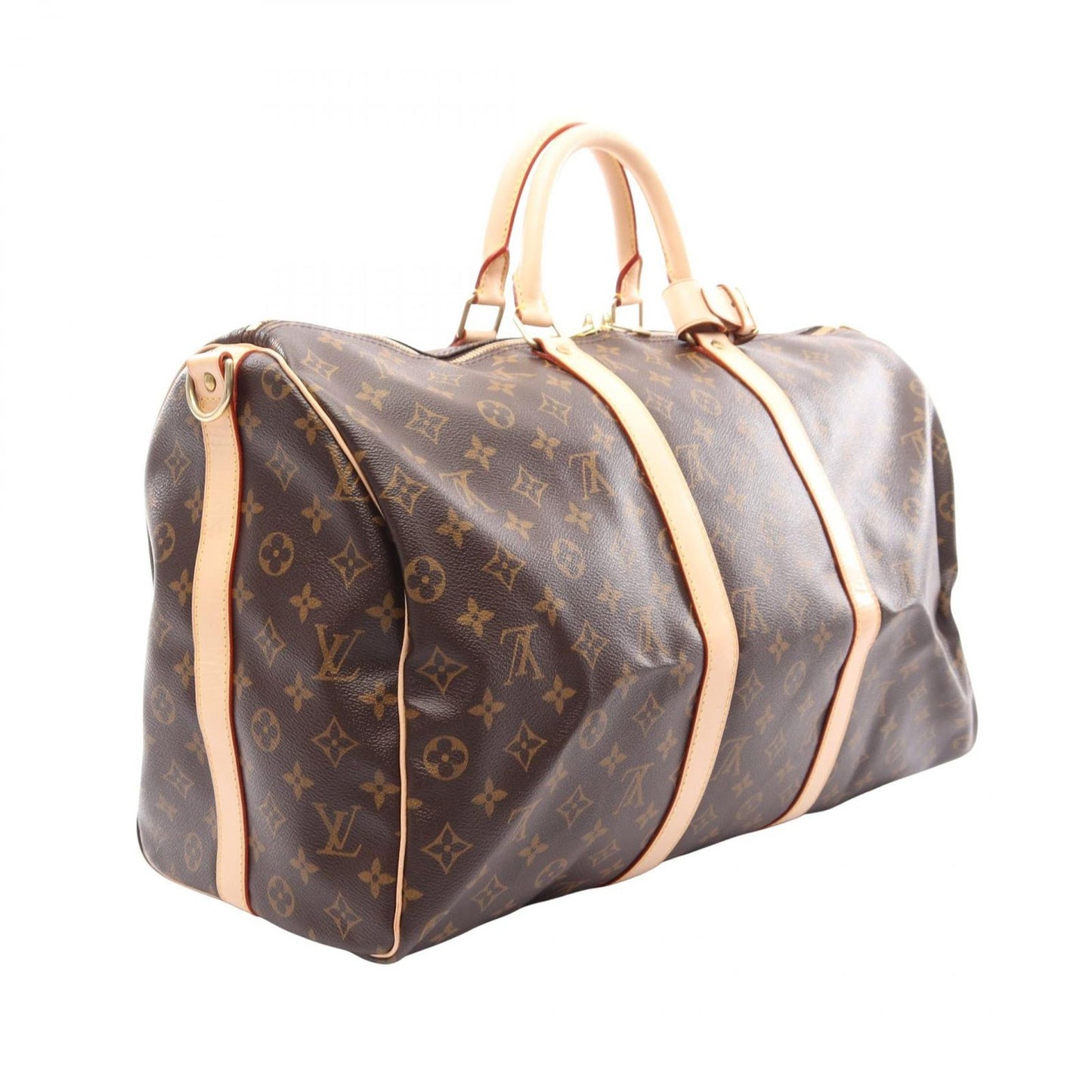 Louis Vuitton Boston Bag Keepall Bandouliere 50 2-Way Canvas Leather — view 2