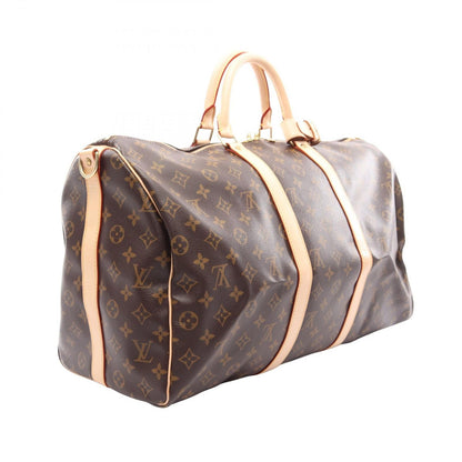 Louis Vuitton Boston Bag Keepall Bandouliere 50 2-Way Canvas Leather — view 2