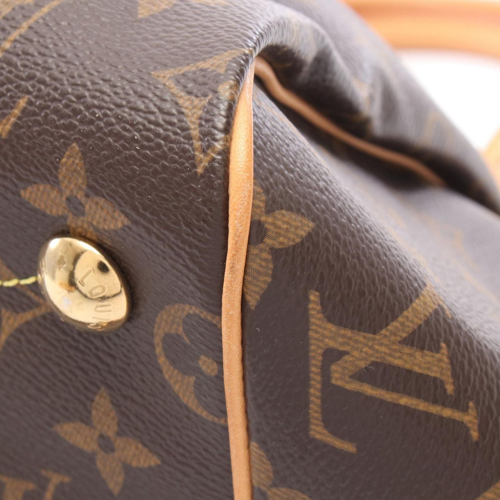 Louis Vuitton Handbag Tivoli GM Canvas Leather — view 6