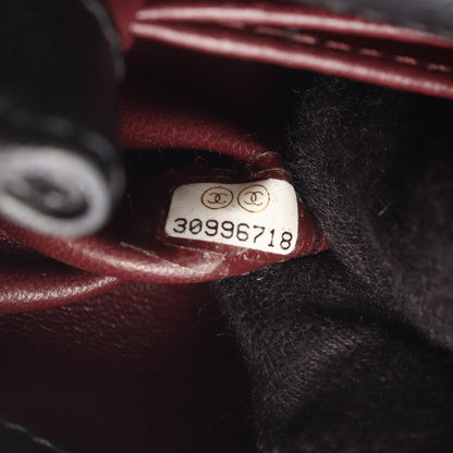 Chanel Handbag Coco Handle Xxs Top 2-Way Black Caviar Leather Quilted Chain — view 5