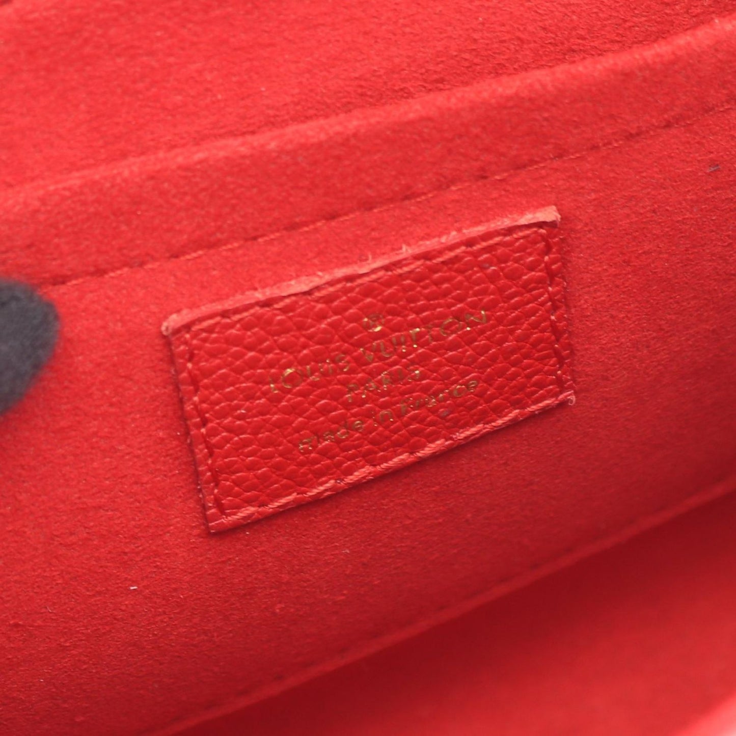 Louis Vuitton Shoulder Bag Saint Sulpice PM Cerise Leather — view 4