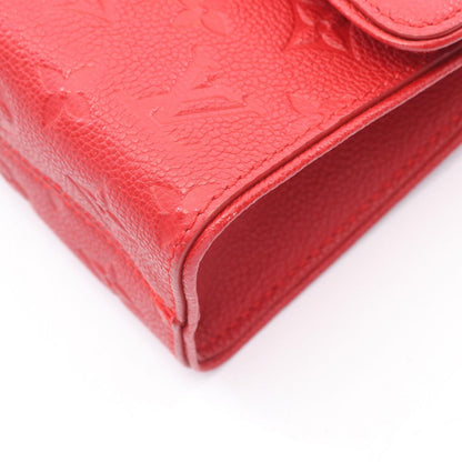 Louis Vuitton Shoulder Bag Saint Sulpice PM Cerise Leather — view 6