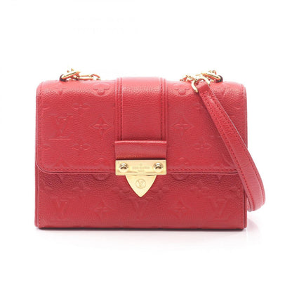 Louis Vuitton Shoulder Bag Saint Sulpice PM Cerise Leather
