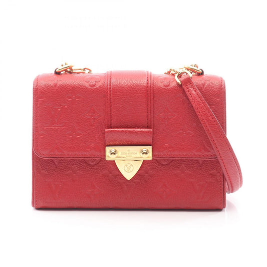 Louis Vuitton Shoulder Bag Saint Sulpice PM Cerise Leather