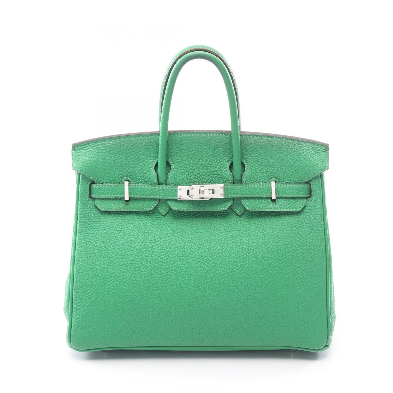 Hermes Handbag Birkin 25 Bamboo Leather