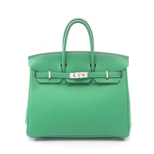 Hermes Handbag Birkin 25 Bamboo Leather