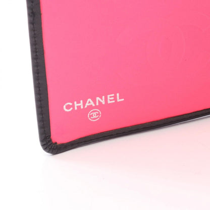 Chanel Bifold Wallet Cambon Line Black White Leather — view 5