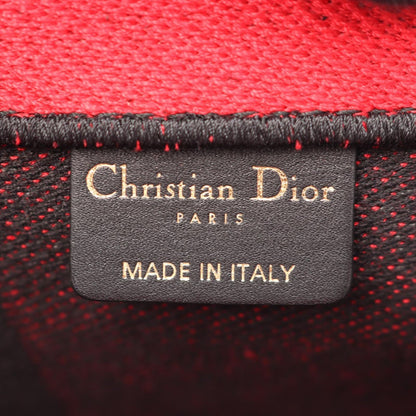 Dior Tote Book Large Red Black Canvas — view 4