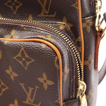 Louis Vuitton Shoulder Bag Amazon Canvas Leather — view 8