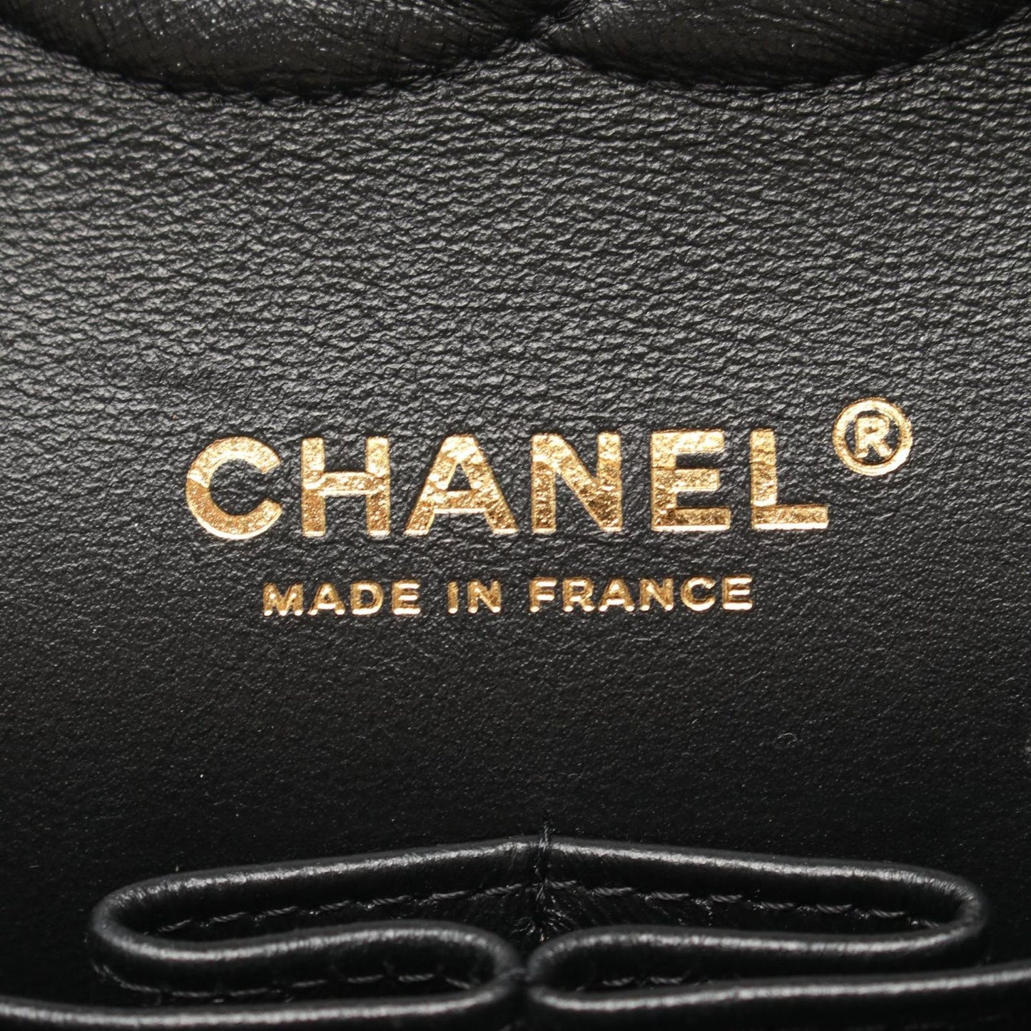 Chanel Shoulder Bag Quilted Double Flap by Color Black White Lambskin Chain — view 4
