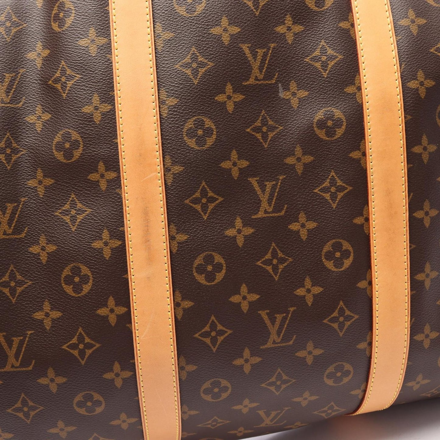 Louis Vuitton Boston Bag Keepall Bandouliere 60 2-Way Canvas Leather — view 6