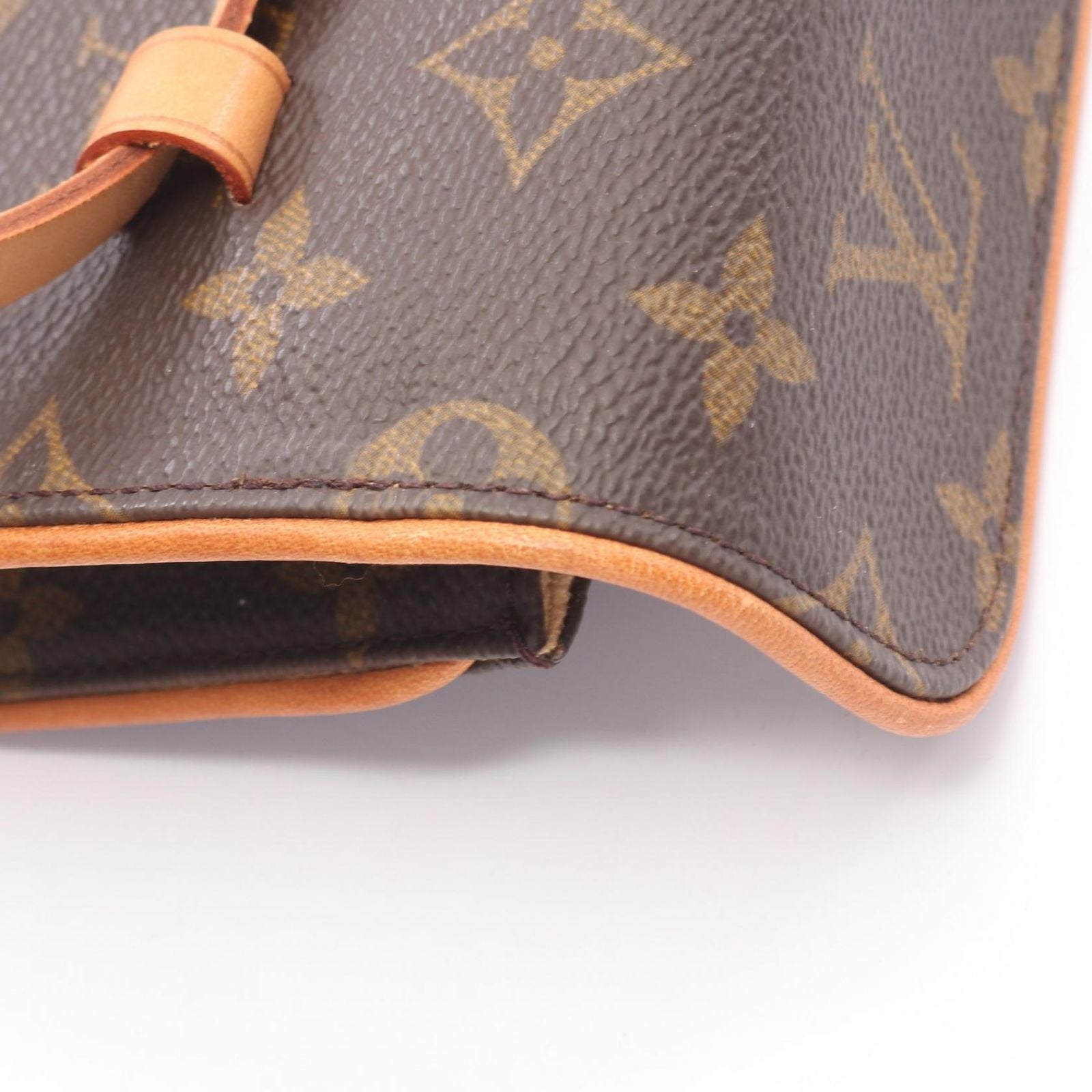 Louis Vuitton Waist Bag Pochette Florentine Canvas Leather — view 9