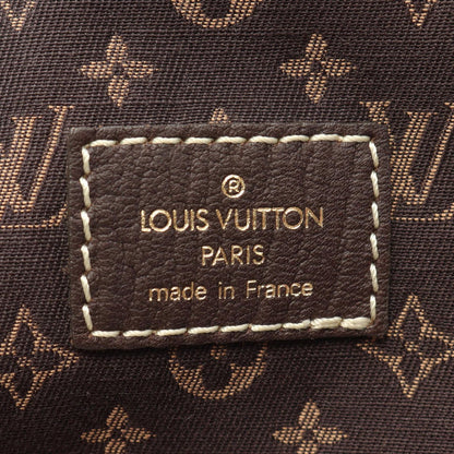 Louis Vuitton Shoulder Bag Saumur Ebene Canvas Leather 30 — view 5