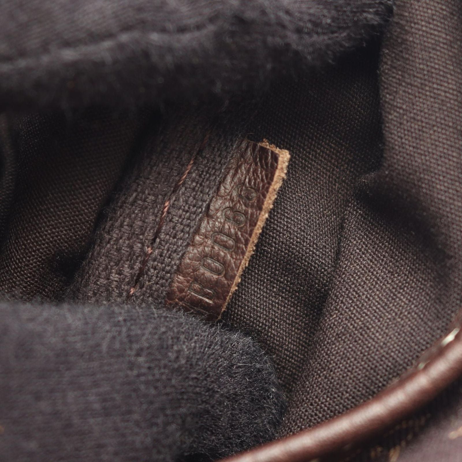 Louis Vuitton Shoulder Bag Saumur Ebene Canvas Leather 30 — view 6