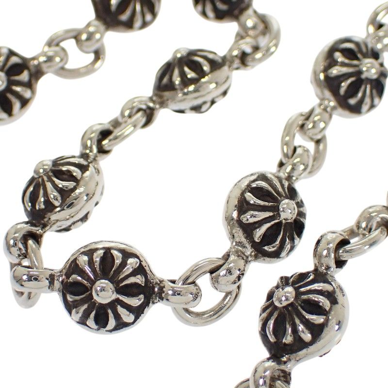 Chrome Hearts 1 Cross Ball Bracelet 925 Sterling Silver — view 4