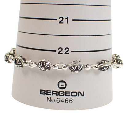 Chrome Hearts 1 Cross Ball Bracelet 925 Sterling Silver — view 7