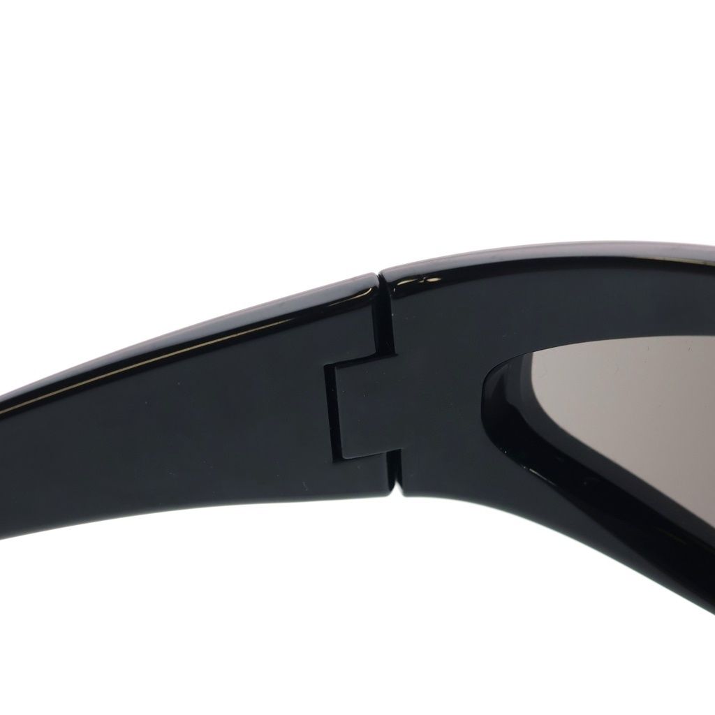 Balenciaga Sunglasses Side Logo Sports Eyewear Black — view 4