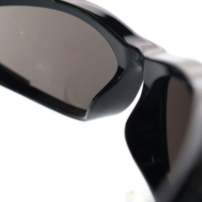 Balenciaga Sunglasses Side Logo Sports Eyewear Black — view 5