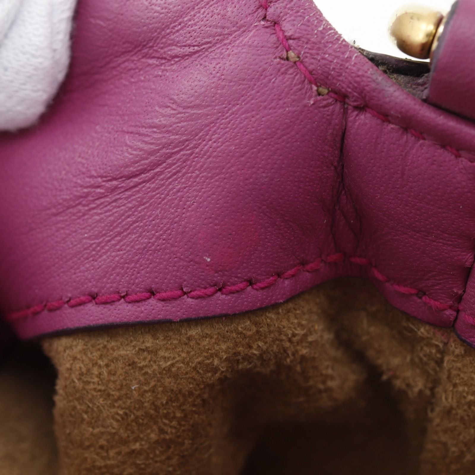 Gucci 2-Way Shoulder GG Supreme Canvas Brown Handbag — view 7